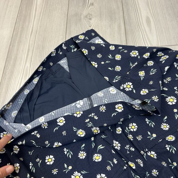 Duluth Womens Small Heirloom Gardening Skort With Belt Bag Hiking Navy Floral - Picture 11 of 13